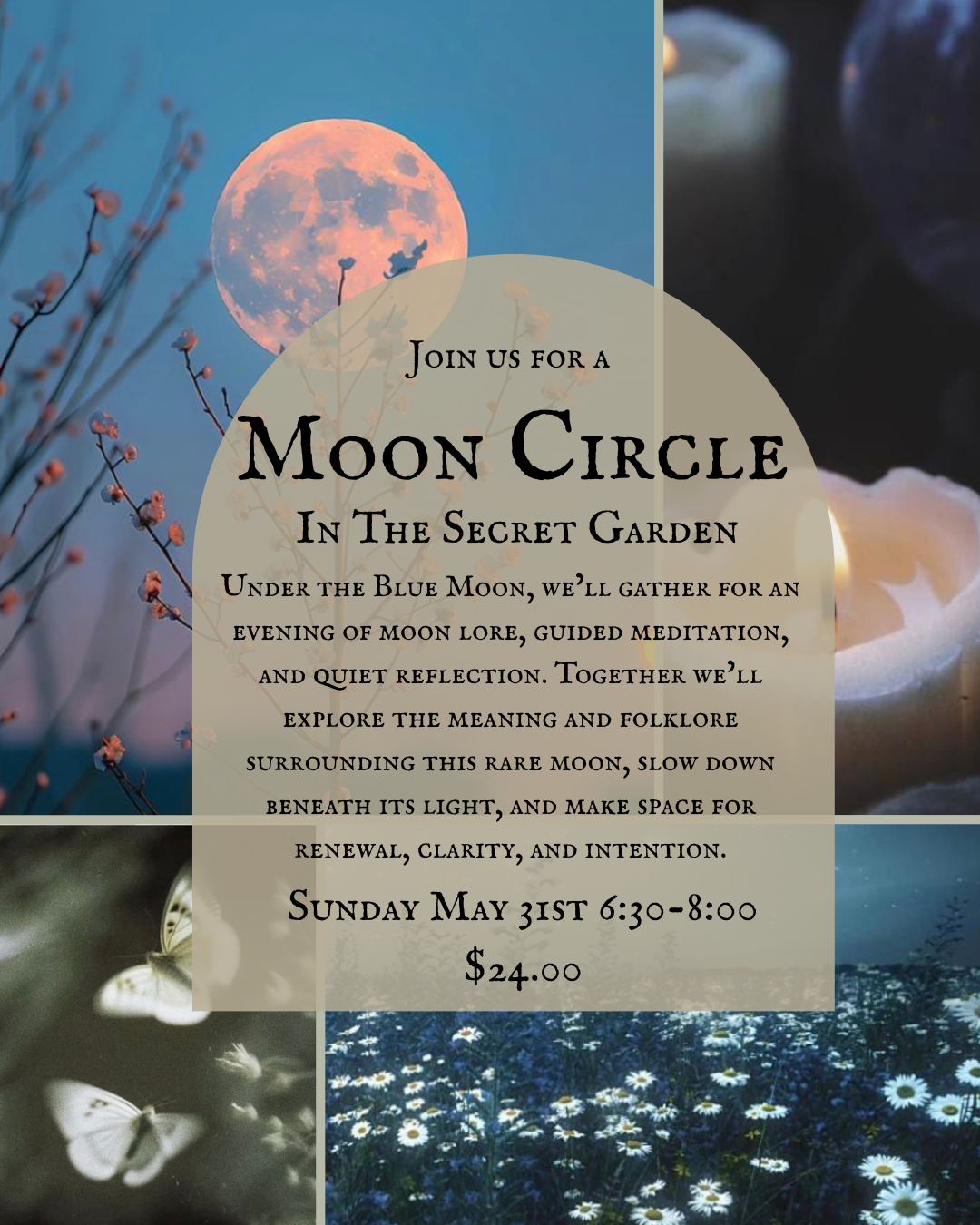 Full Moon Circle (Blue Moon)