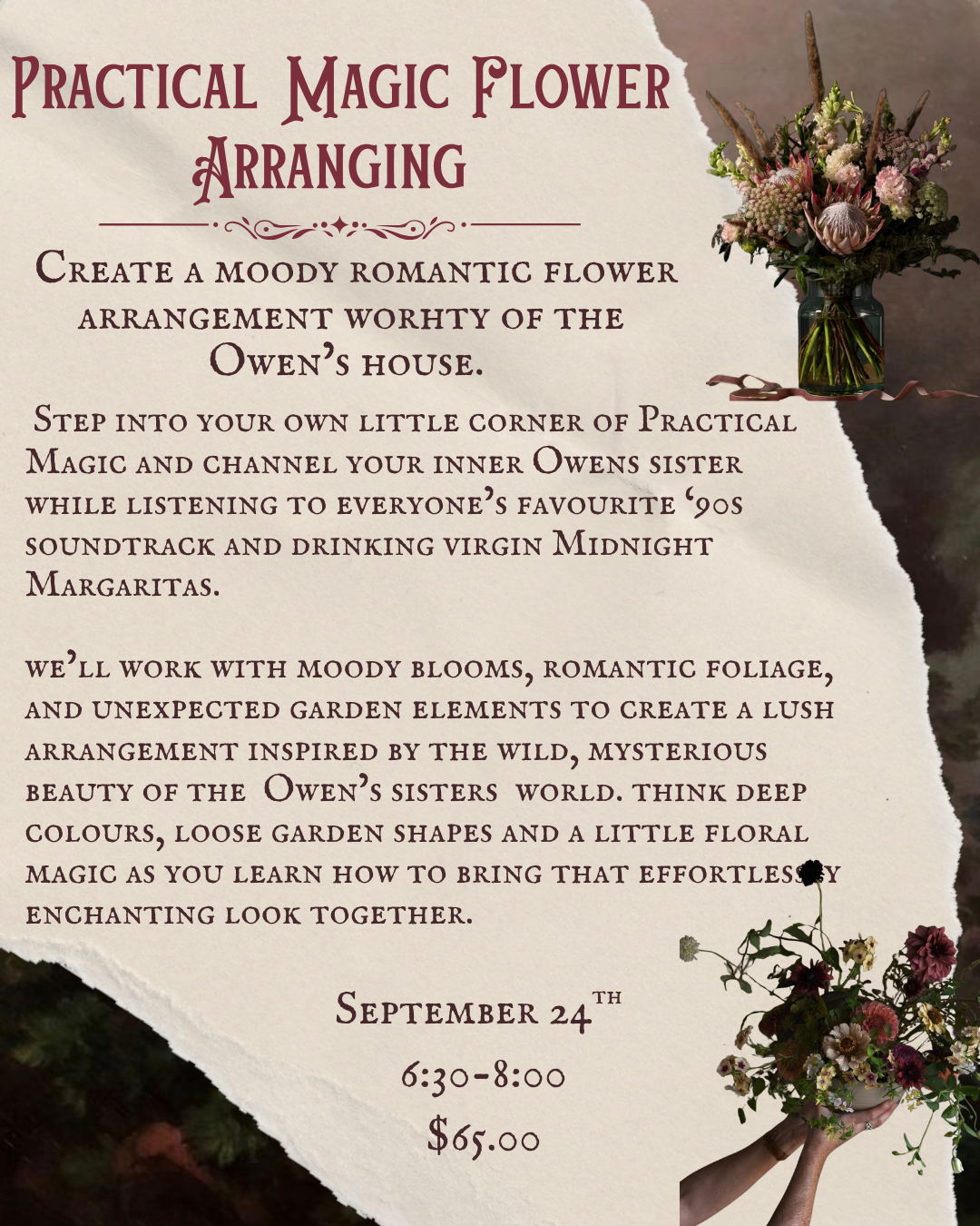 Practical Magic: Flower Arranging – 09.24.2026