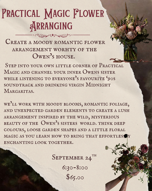Practical Magic: Flower Arranging – 09.24.2026