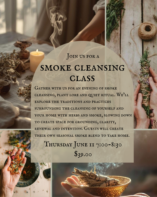 Smoke Cleansing Class