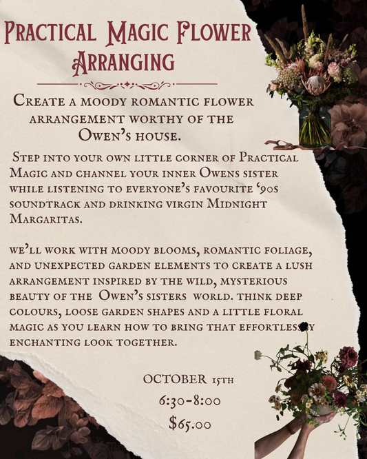 Practical Magic: Flower Arranging